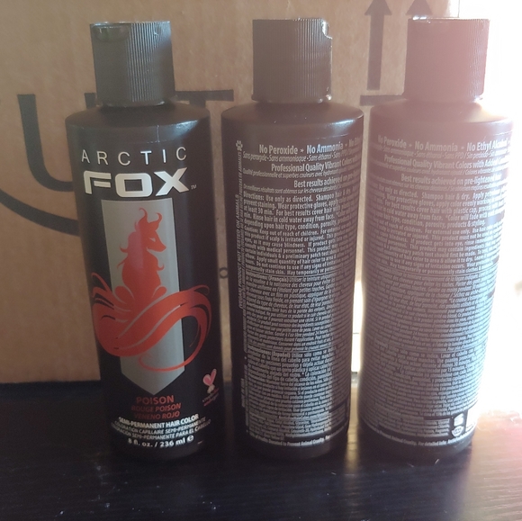 SOLD Arctic Fox Poison hair dye set of 3 - Picture 3 of 4